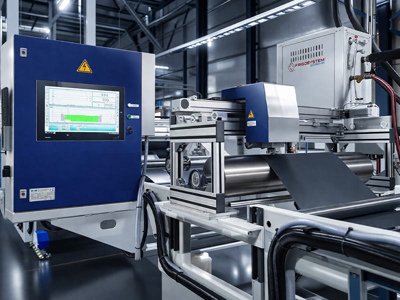 FOLITEC Dickenmessanlage MPI-586 Berührende Messung